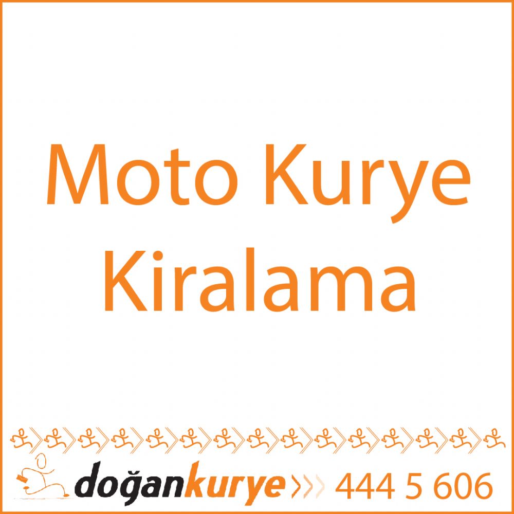 Moto kurye kiralama