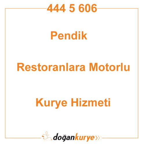 Pendik Restoran kurye kiralama